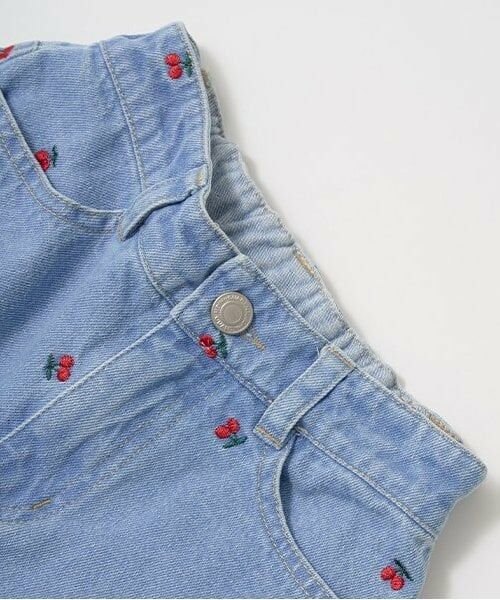 Lycee mine / リセマイン その他パンツ | 【LOVE DENIM】アソート刺しゅう総柄ストレートパンツ | 詳細6