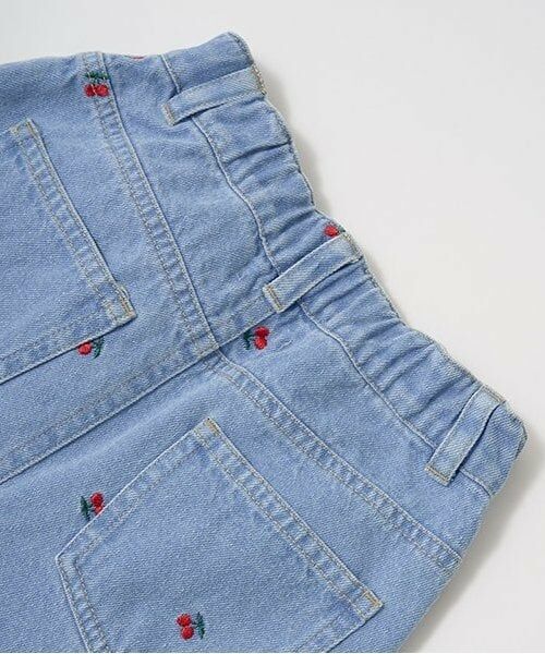 Lycee mine / リセマイン その他パンツ | 【LOVE DENIM】アソート刺しゅう総柄ストレートパンツ | 詳細9