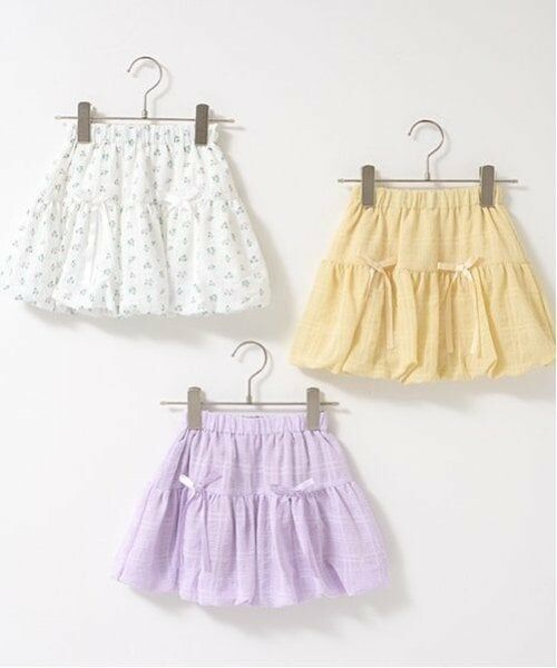 Lycee mine / リセマイン ショート・ハーフ・半端丈パンツ | 【セットアップ可能】リボン付きバルーンスカート | 詳細1