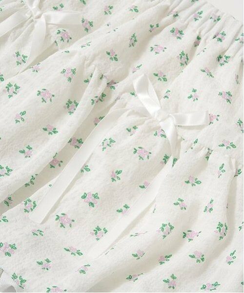 Lycee mine / リセマイン ショート・ハーフ・半端丈パンツ | 【セットアップ可能】リボン付きバルーンスカート | 詳細4