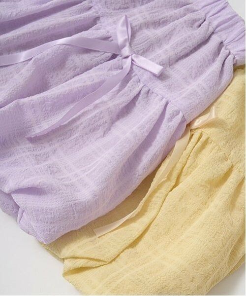 Lycee mine / リセマイン ショート・ハーフ・半端丈パンツ | 【セットアップ可能】リボン付きバルーンスカート | 詳細7