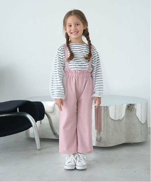 Lycee mine / リセマイン サロペット・オールインワン | 取り外せるサスペンダー付きリラックスパンツ | 詳細10