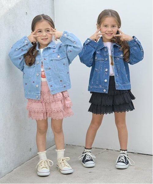 Lycee mine / リセマイン ショート・ハーフ・半端丈パンツ | チェリーコットンレースティアードスカパン | 詳細15