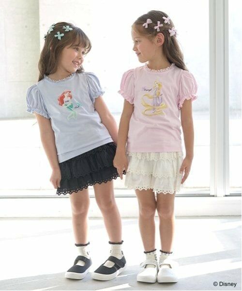 Lycee mine / リセマイン ショート・ハーフ・半端丈パンツ | チェリーコットンレースティアードスカパン | 詳細17