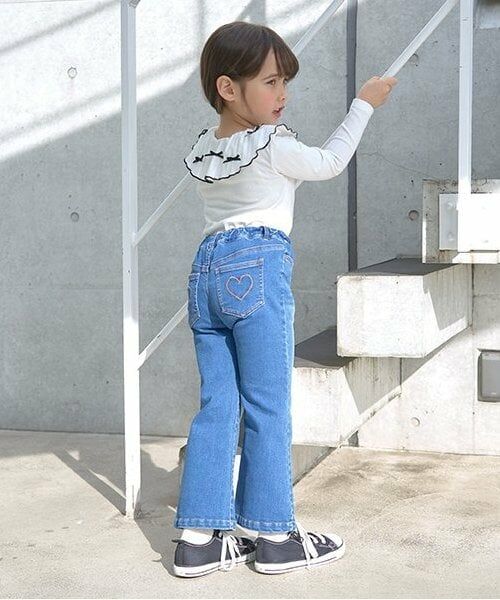 Lycee mine / リセマイン その他パンツ | 【きれいシルエット】しっかりストレッチフレアデニムパンツ | 詳細11