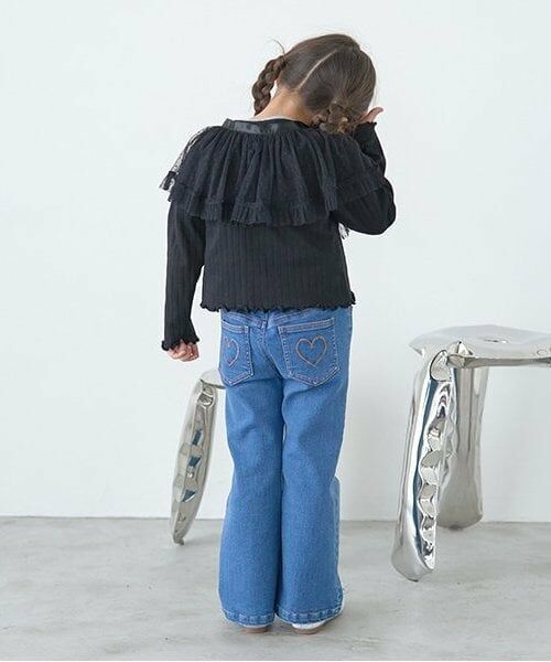 Lycee mine / リセマイン その他パンツ | 【きれいシルエット】しっかりストレッチフレアデニムパンツ | 詳細14