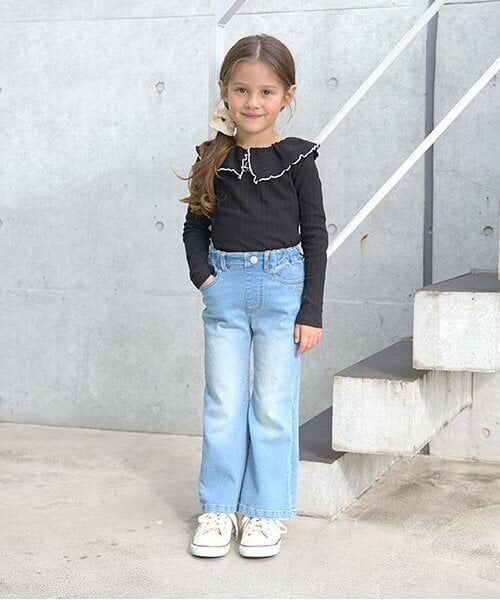 Lycee mine / リセマイン その他パンツ | 【きれいシルエット】しっかりストレッチフレアデニムパンツ | 詳細16