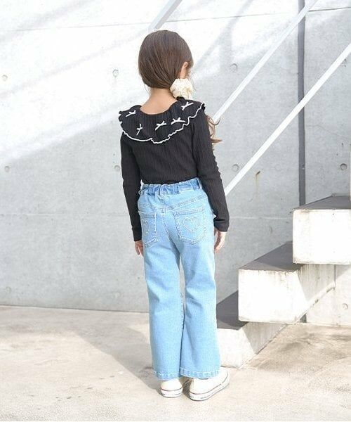 Lycee mine / リセマイン その他パンツ | 【きれいシルエット】しっかりストレッチフレアデニムパンツ | 詳細17