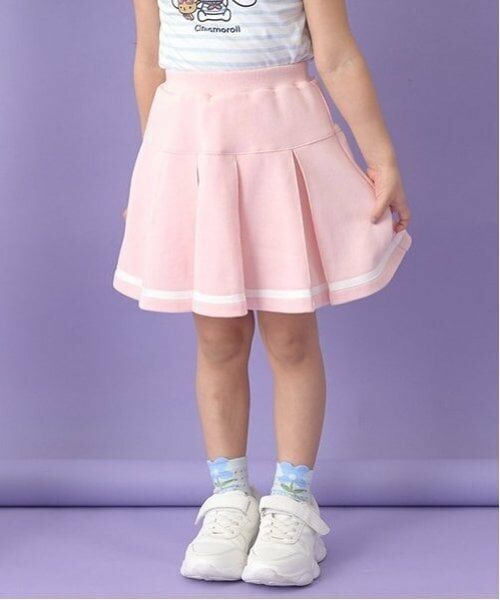 Lycee mine / リセマイン ミニ・ひざ丈スカート | プリーツスカート(インナーパンツ付き)（ライト ピンク）