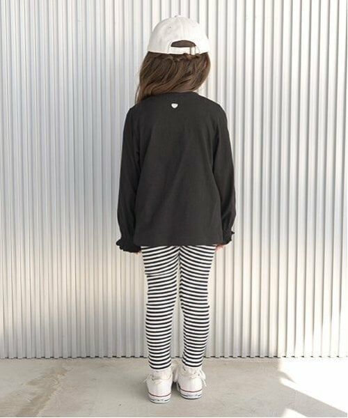 Lycee mine / リセマイン Tシャツ | 【ソフトコットン】ロゴ刺しゅうボリュームスリーブトップス | 詳細19