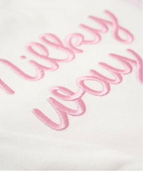 Lycee mine / リセマイン Tシャツ | 【ソフトコットン】ロゴ刺しゅうボリュームスリーブトップス | 詳細7