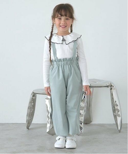 Lycee mine / リセマイン Tシャツ | 【前後どっちでもOK!】衿つき長袖Tシャツ | 詳細11