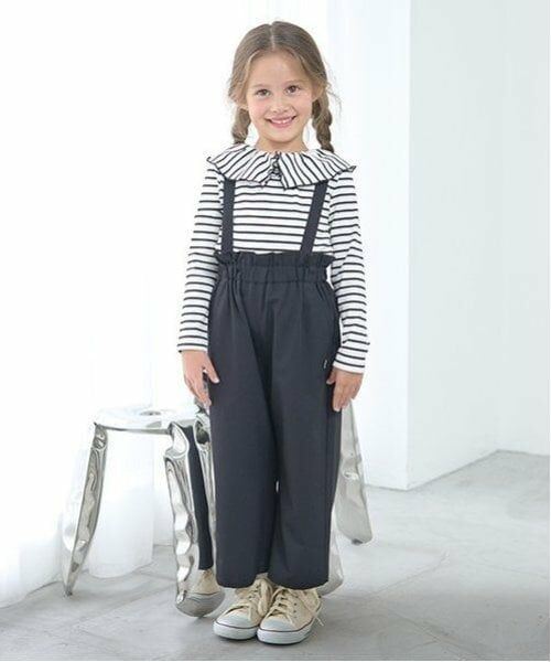 Lycee mine / リセマイン Tシャツ | 【前後どっちでもOK!】衿つき長袖Tシャツ | 詳細15