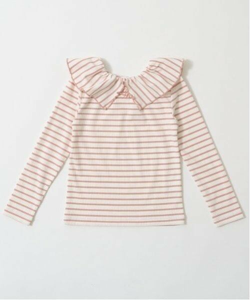 Lycee mine / リセマイン Tシャツ | 【前後どっちでもOK!】衿つき長袖Tシャツ | 詳細2