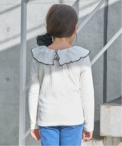 Lycee mine / リセマイン Tシャツ | 【前後どっちでもOK!】衿つき長袖Tシャツ | 詳細8