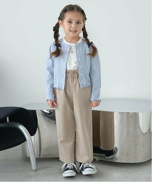 Lycee mine / リセマイン Tシャツ | 【ソフトコットン】アソートラインストーンモチーフパフAラインTシャツ | 詳細8