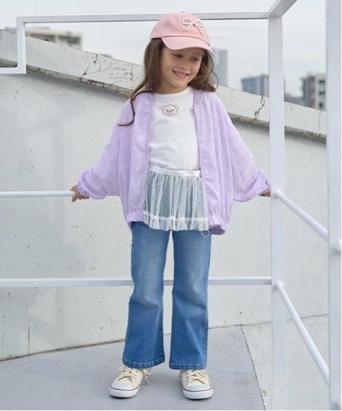 Lycee mine / リセマイン Tシャツ | 【ソフトコットン】アソートラインストーンモチーフパフAラインTシャツ | 詳細9