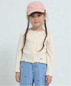 Lycee mine / リセマイン カーディガン・ボレロ | パターンメッシュカーディガン