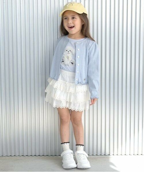 Lycee mine / リセマイン カーディガン・ボレロ | パターンメッシュカーディガン | 詳細12