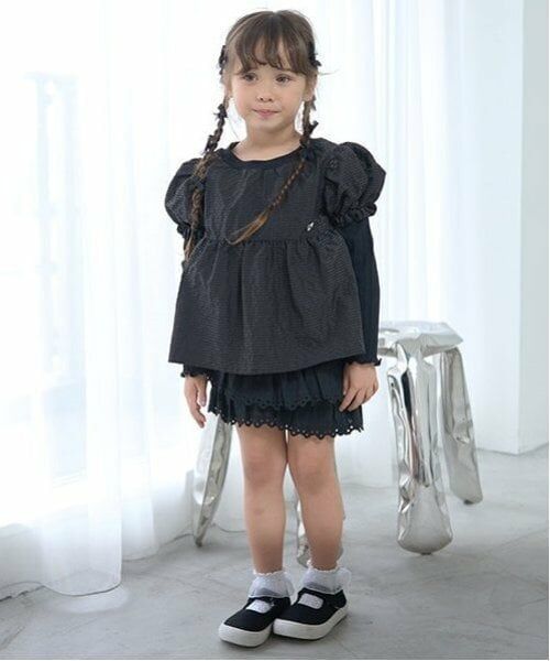 Lycee mine / リセマイン Tシャツ | シアーブラウスドッキングトップス | 詳細16