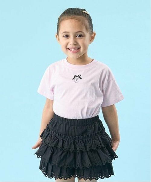 Lycee mine / リセマイン Tシャツ | 【ソフトコットン】選べる9パターンオリジナルプリントTシャツ（ライト ピンク）