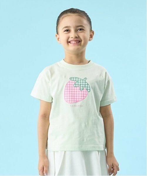 Lycee mine / リセマイン Tシャツ | 【ソフトコットン】選べる9パターンオリジナルプリントTシャツ（ライト グリーン）