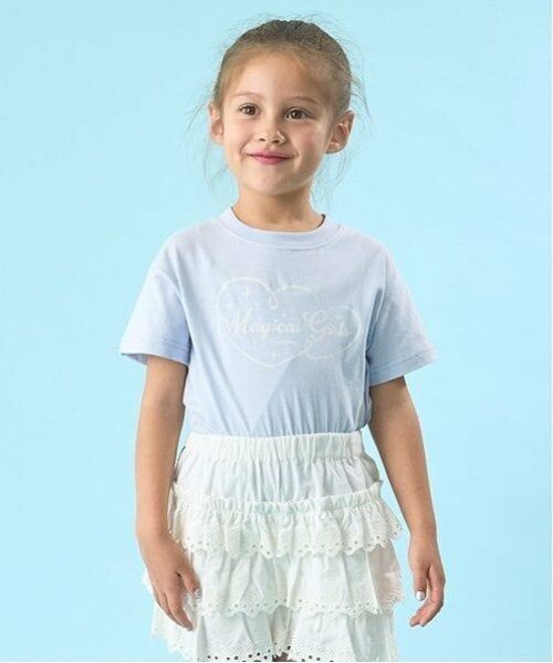 Lycee mine / リセマイン Tシャツ | 【ソフトコットン】選べる9パターンオリジナルプリントTシャツ（ライト ブルー）