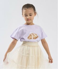 Lycee mine / リセマイン Tシャツ | 【ソフトコットン】アソートリボンモチーフプリントTシャツ