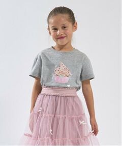 Lycee mine / リセマイン Tシャツ | 【ソフトコットン】アソートリボンモチーフプリントTシャツ