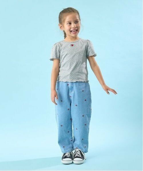 Lycee mine / リセマイン Tシャツ | 【ソフトコットン】ドットプリントミニミニパフ半袖Tシャツ | 詳細15