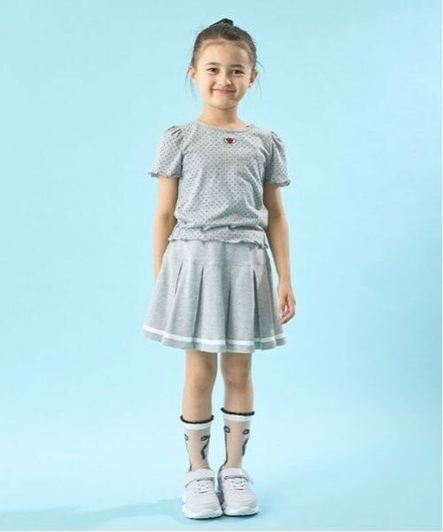 Lycee mine / リセマイン Tシャツ | 【ソフトコットン】ドットプリントミニミニパフ半袖Tシャツ | 詳細16