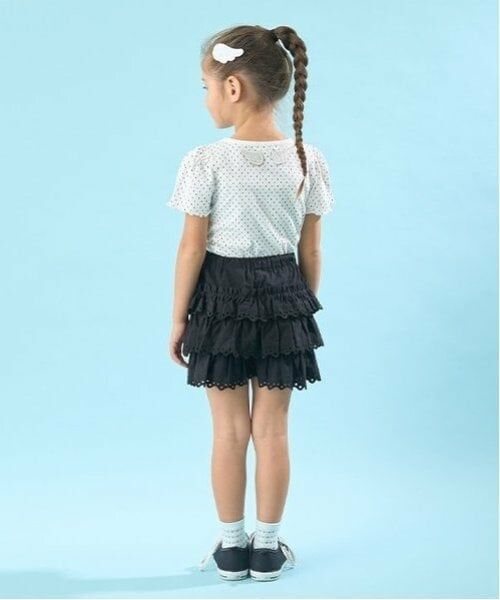 Lycee mine / リセマイン Tシャツ | 【ソフトコットン】ドットプリントミニミニパフ半袖Tシャツ | 詳細2