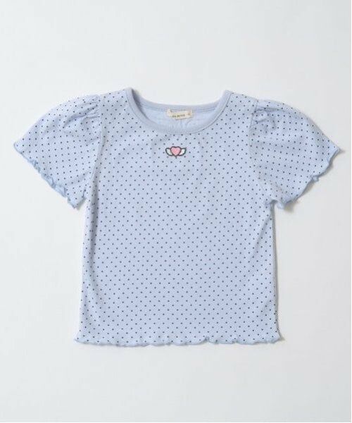 Lycee mine / リセマイン Tシャツ | 【ソフトコットン】ドットプリントミニミニパフ半袖Tシャツ | 詳細25