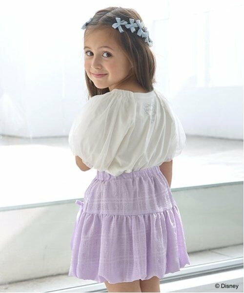 Lycee mine / リセマイン Tシャツ | 【Frozen】【ソフトコットン】アナと雪の女王/キラキラTシャツ | 詳細10