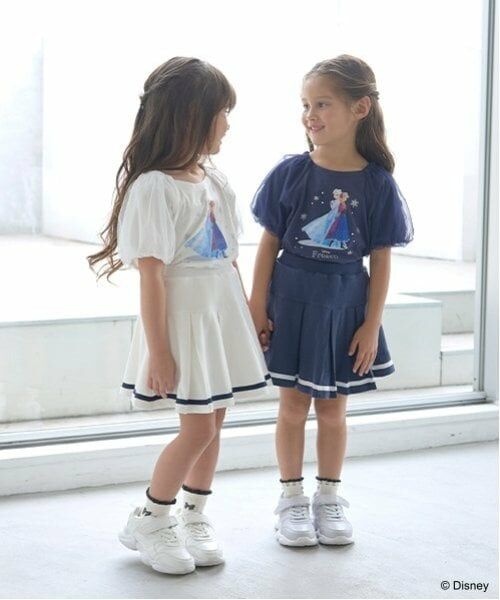 Lycee mine / リセマイン Tシャツ | 【Frozen】【ソフトコットン】アナと雪の女王/キラキラTシャツ | 詳細17