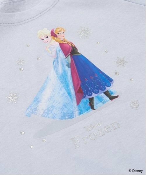 Lycee mine / リセマイン Tシャツ | 【Frozen】【ソフトコットン】アナと雪の女王/キラキラTシャツ | 詳細5