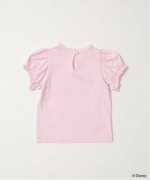 Lycee mine / リセマイン Tシャツ | 【Disney Princess】【ソフトコットン】アソートリボン付きパフTシャツ | 詳細4