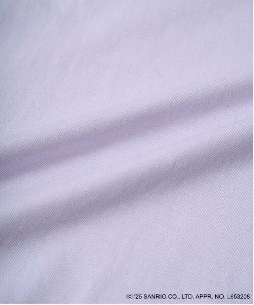 Lycee mine / リセマイン Tシャツ | 【サンリオキャラクターズ】【ソフトコットン】シナモロール&クロミアソート刺しゅう5分袖Tシャツ | 詳細11