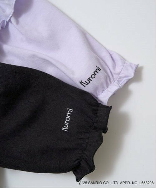 Lycee mine / リセマイン Tシャツ | 【サンリオキャラクターズ】【ソフトコットン】シナモロール&クロミアソート刺しゅう5分袖Tシャツ | 詳細8