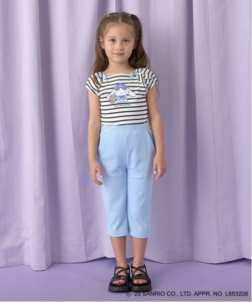 Lycee mine / リセマイン Tシャツ | 【サンリオキャラクターズ】【ソフトコットン】シナモロールリボン付きマリンTシャツ | 詳細13