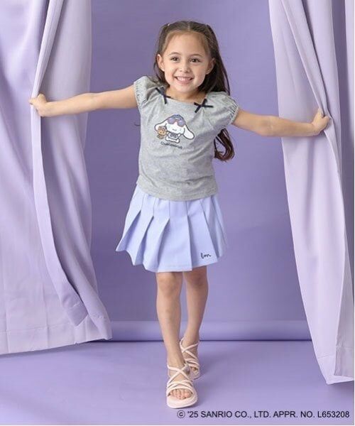 Lycee mine / リセマイン Tシャツ | 【サンリオキャラクターズ】【ソフトコットン】シナモロールリボン付きマリンTシャツ | 詳細16