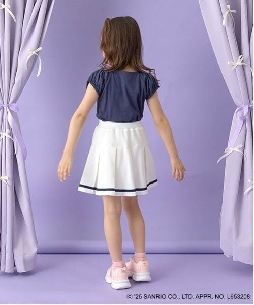 Lycee mine / リセマイン Tシャツ | 【サンリオキャラクターズ】【ソフトコットン】シナモロールリボン付きマリンTシャツ | 詳細8