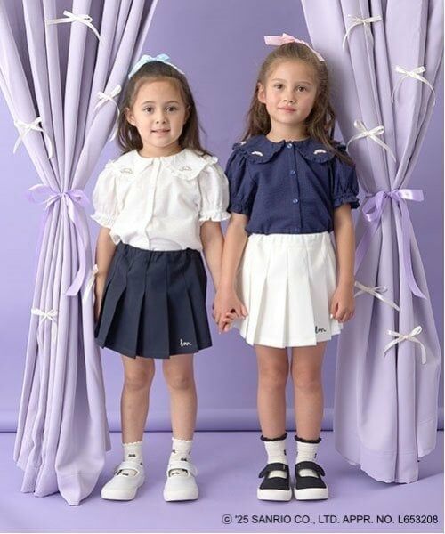 Lycee mine / リセマイン シャツ・ブラウス | 【サンリオキャラクターズ】シナモロールフリル衿ブラウス&リボンヘアゴムセット | 詳細11