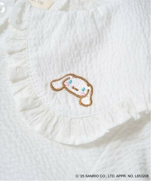 Lycee mine / リセマイン シャツ・ブラウス | 【サンリオキャラクターズ】シナモロールフリル衿ブラウス&リボンヘアゴムセット | 詳細16
