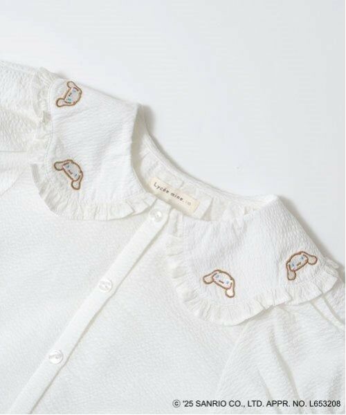 Lycee mine / リセマイン シャツ・ブラウス | 【サンリオキャラクターズ】シナモロールフリル衿ブラウス&リボンヘアゴムセット | 詳細18