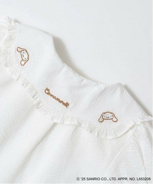 Lycee mine / リセマイン シャツ・ブラウス | 【サンリオキャラクターズ】シナモロールフリル衿ブラウス&リボンヘアゴムセット | 詳細19