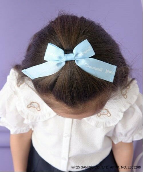 Lycee mine / リセマイン シャツ・ブラウス | 【サンリオキャラクターズ】シナモロールフリル衿ブラウス&リボンヘアゴムセット | 詳細4