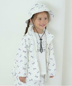 Lycee mine / リセマイン ブルゾン | 【撥水加工】バックフリルAラインマウンテンパーカ(収納袋付き)