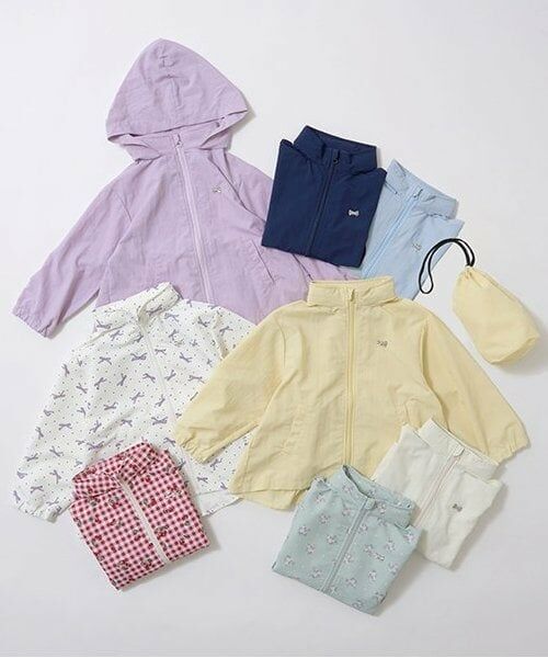 Lycee mine / リセマイン ブルゾン | 【撥水加工】バックフリルAラインマウンテンパーカ(収納袋付き) | 詳細1