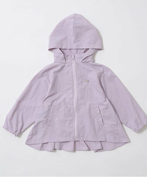 Lycee mine / リセマイン ブルゾン | 【撥水加工】バックフリルAラインマウンテンパーカ(収納袋付き) | 詳細3